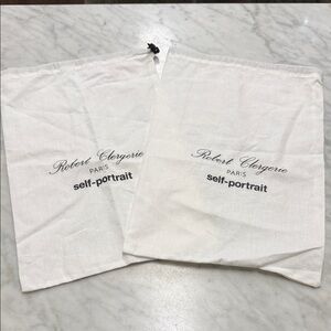 Robert Clergerie X Self-Portrait Set of Two Shoe Sleeper Bags